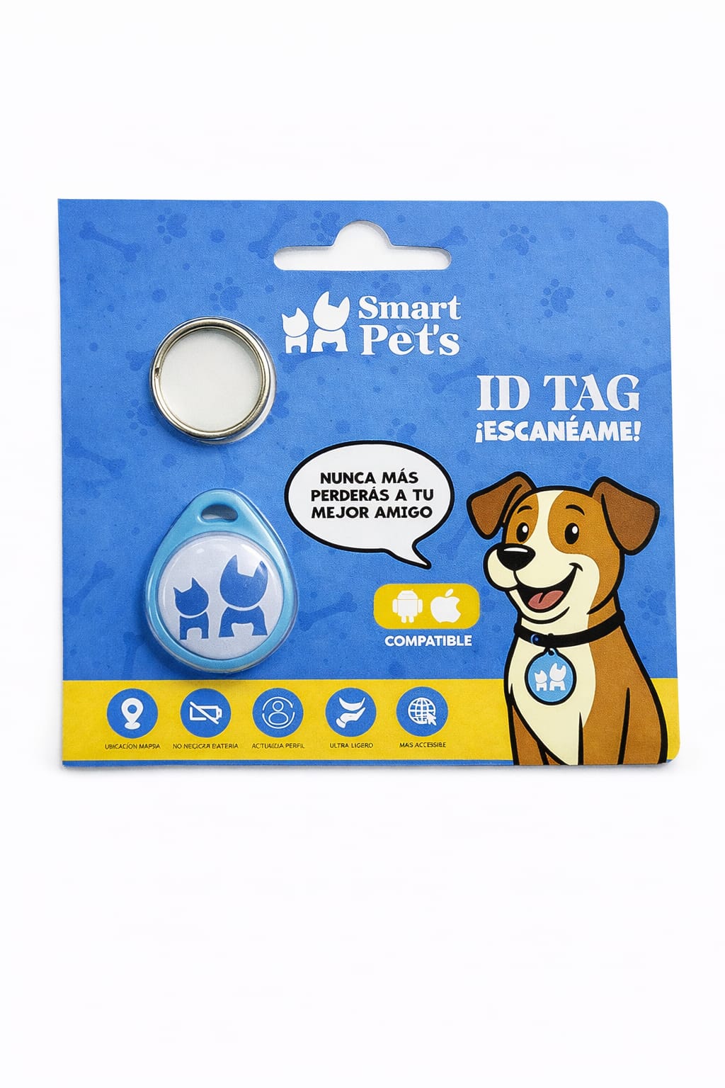 Plaquitas Inteligentes para Mascotas ID Tag