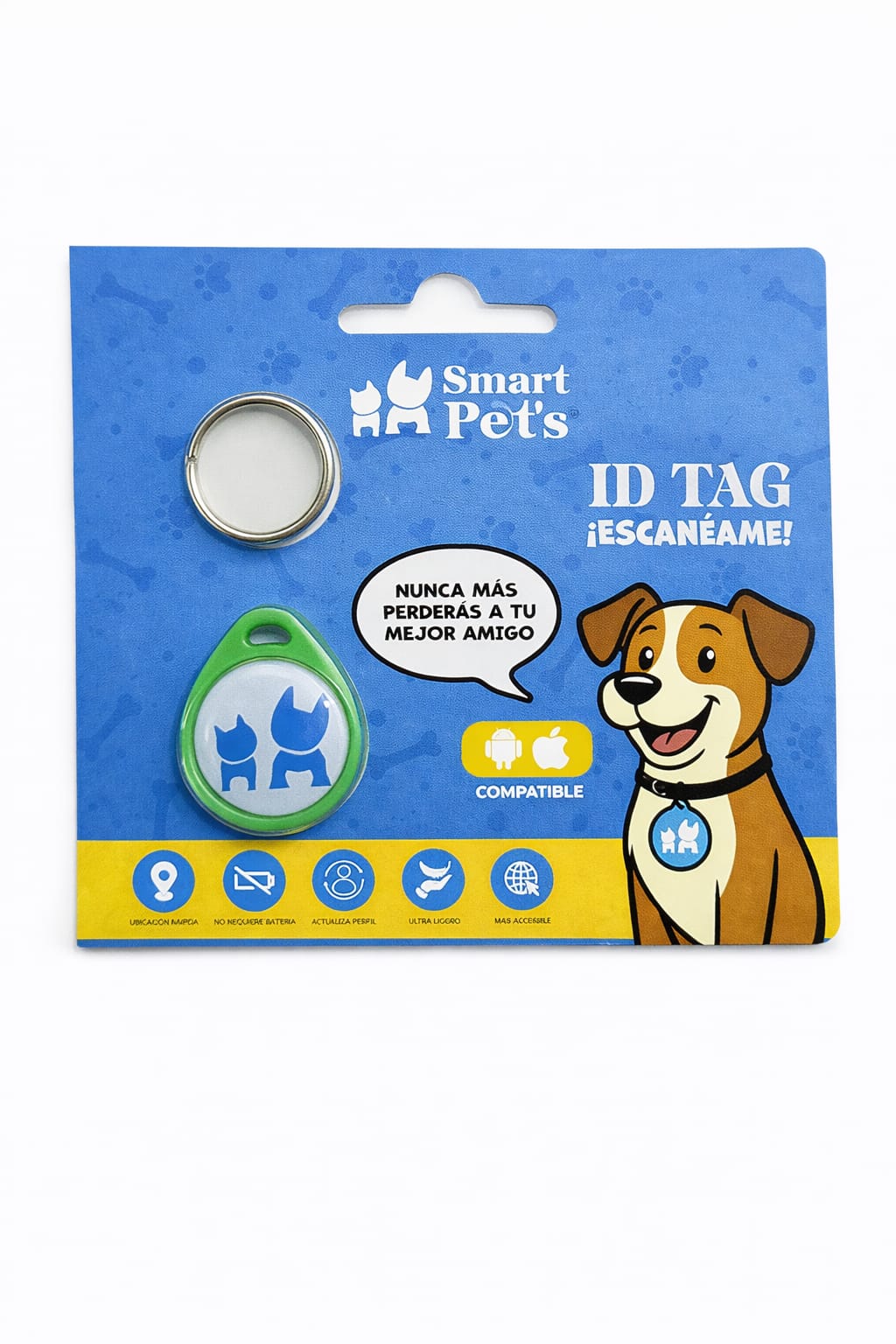 Plaquitas Inteligentes para Mascotas ID Tag